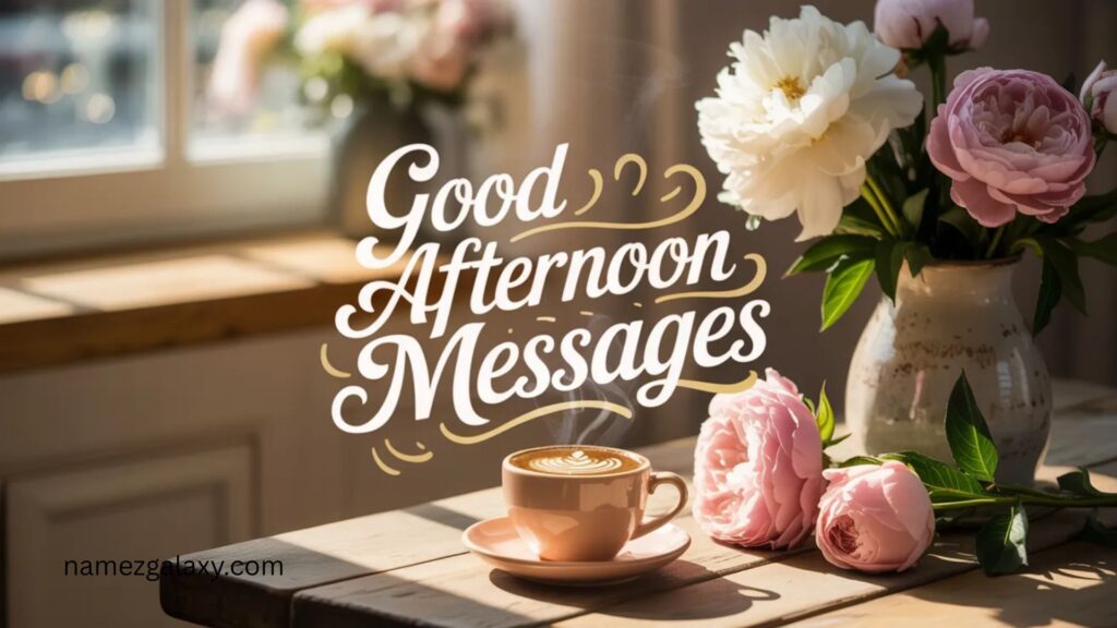Heartwarming Afternoon Messages for Friends and Family 