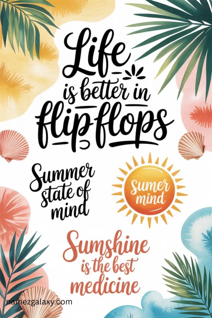 Inspirational Summer Quotes and Sayings