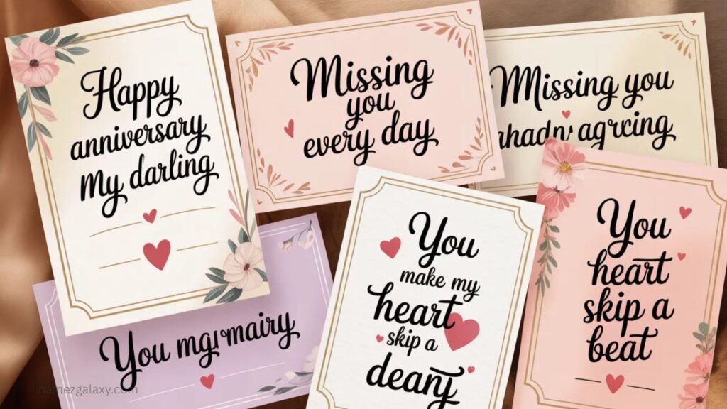 LOVE MESSAGES FOR SPECIFIC SITUATIONS