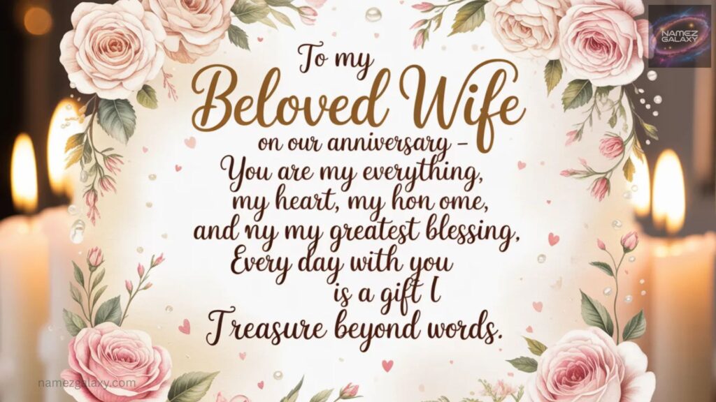 Long Anniversary Love Messages for My Wife