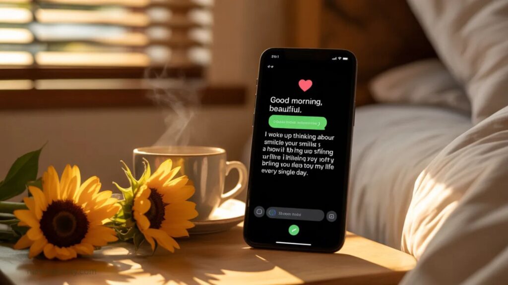 Long Heartfelt Morning Texts for Deep Connection