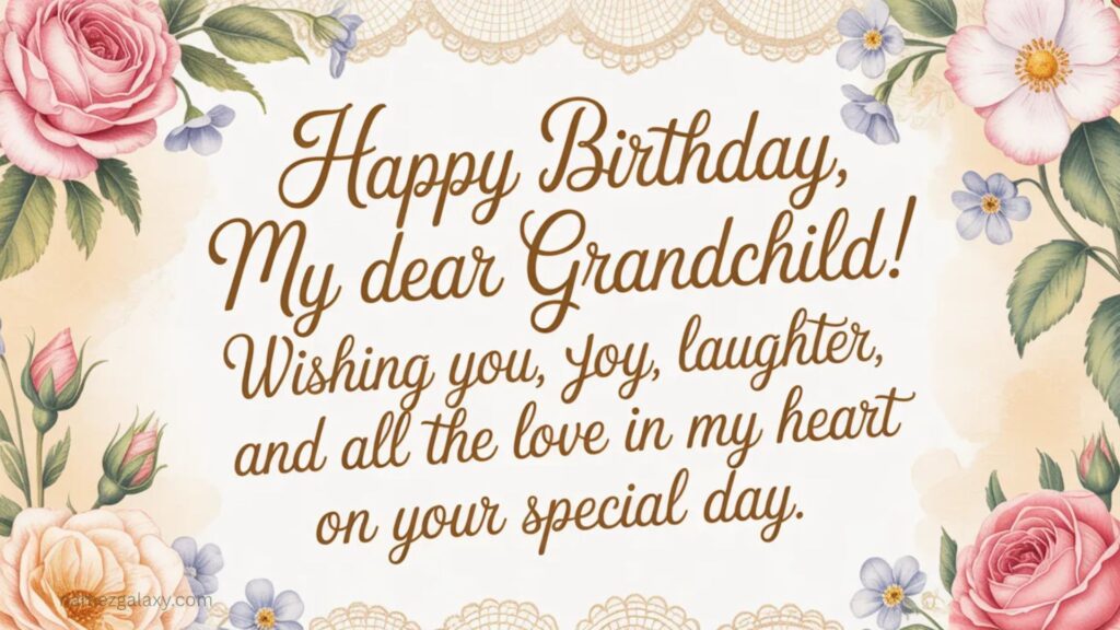 Loving Birthday Messages from Grandma