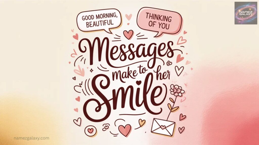Messages to Make Her Smile (1)