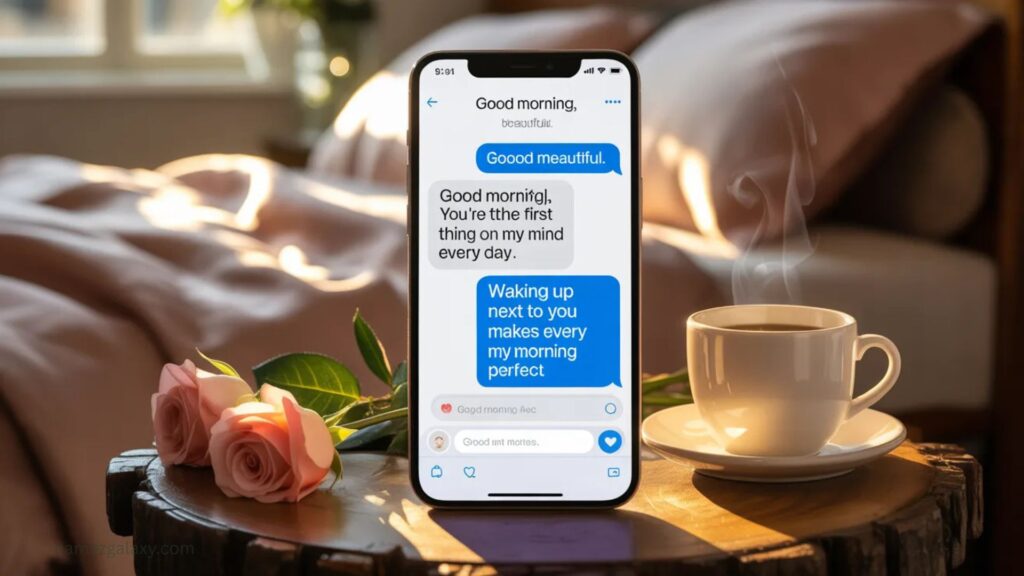 Romantic Good Morning Texts for Wife or Partner