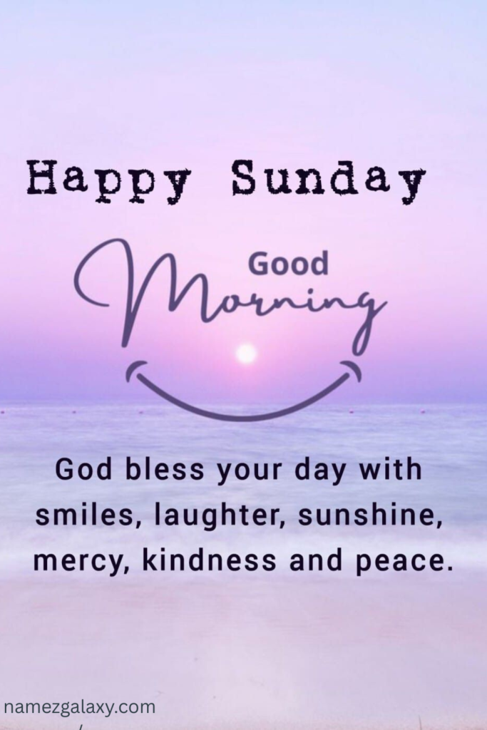 Sincere Happy Sunday Wishes