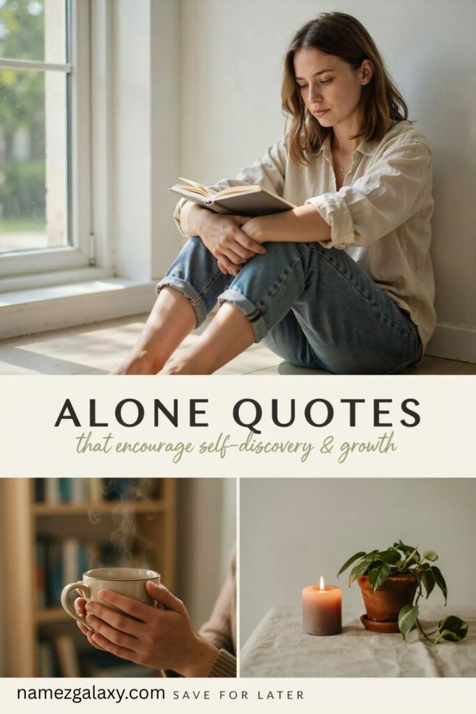 Alone Quotes That Encourage Self-Discovery and Growth