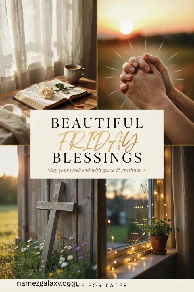 Beautiful Friday Blessings