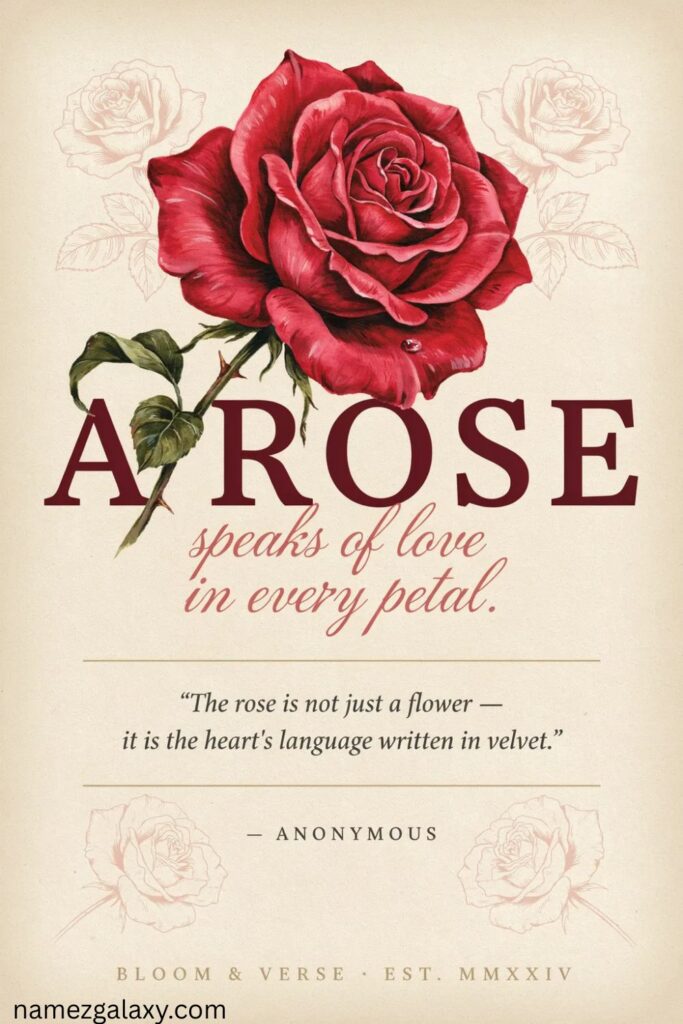 Beautiful Rose Quotes That Symbolize Deep Emotion