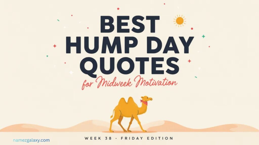 Best Hump Day Quotes for Midweek Motivation