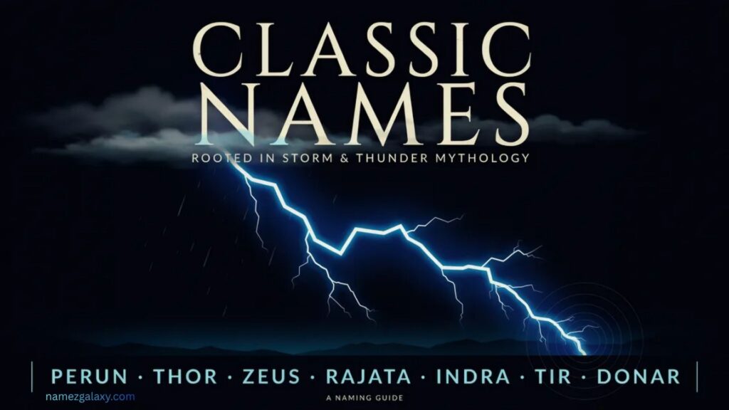 Classic Names Rooted in Storm and Thunder Mythology