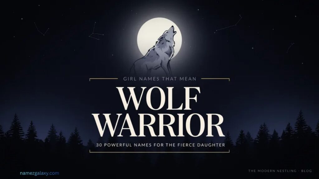Girl Names That Mean Wolf Warrior