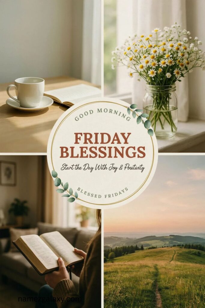 Good Morning Friday Blessings to Start the Day With Joy and Positivity