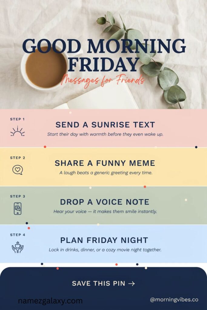 Good Morning Friday Messages for Friends