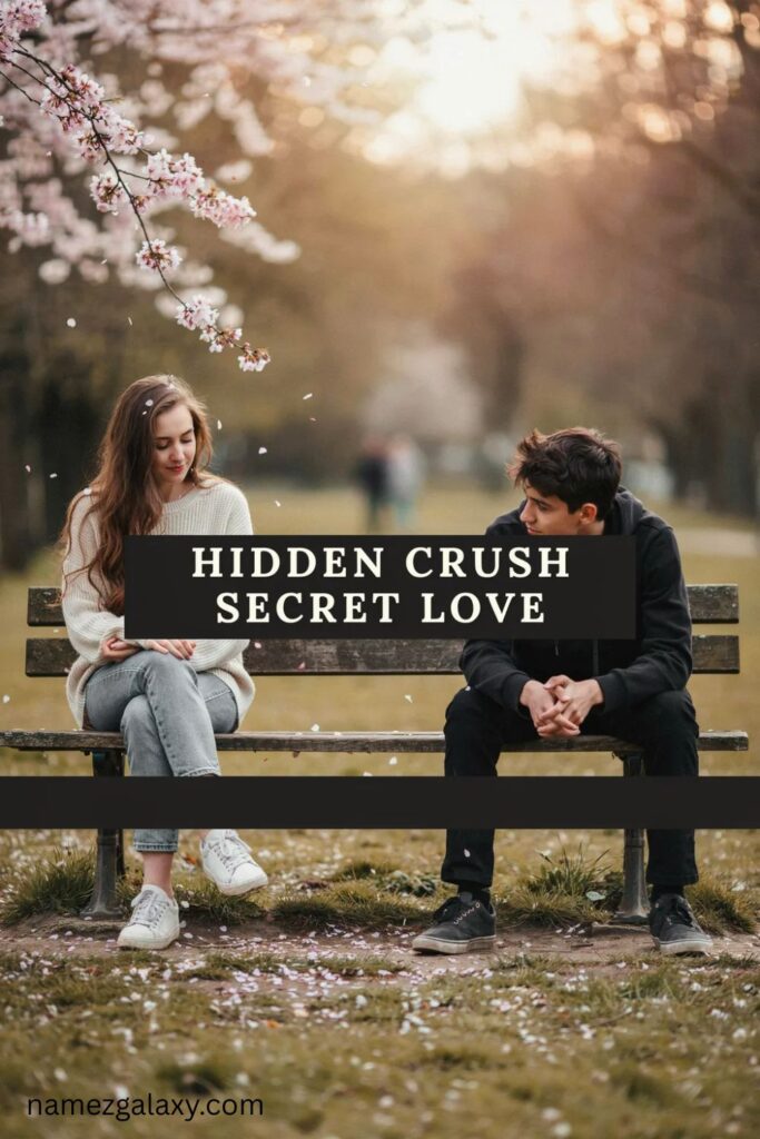 Hidden Crush Secret Love Quotes