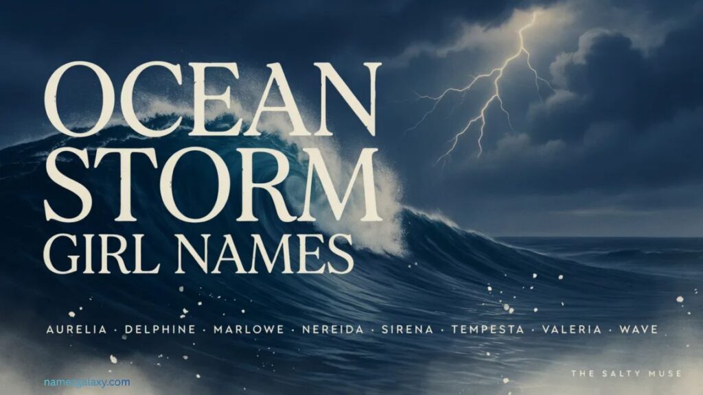 Ocean Storm Girl Names