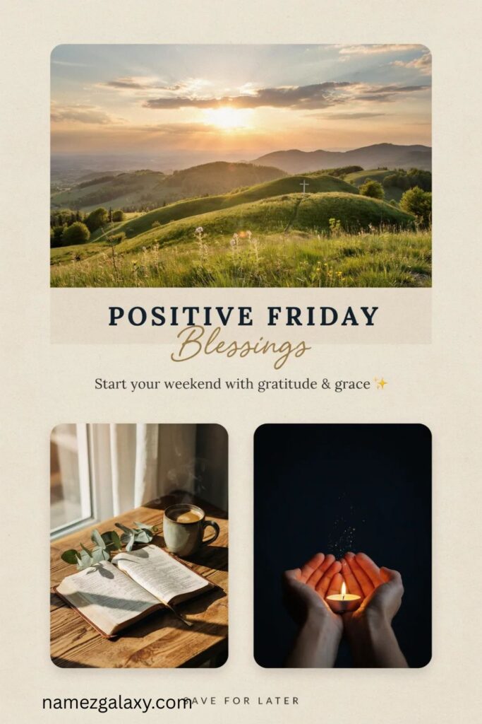 Positive Friday Blessings
