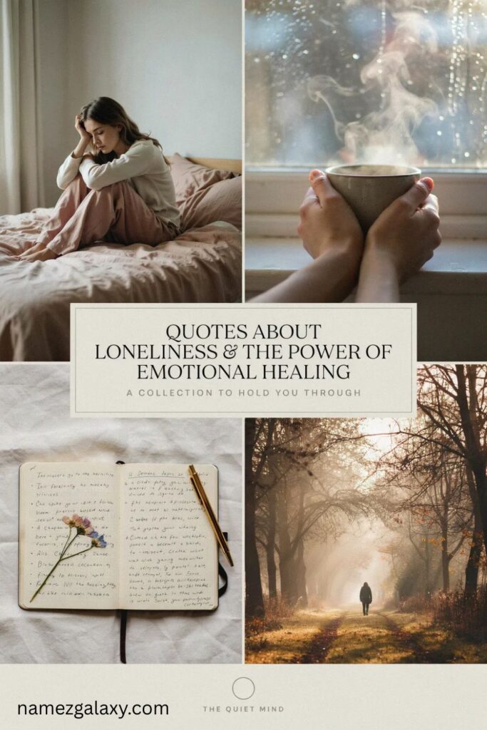 Quotes About Loneliness and the Power of Emotional Healing