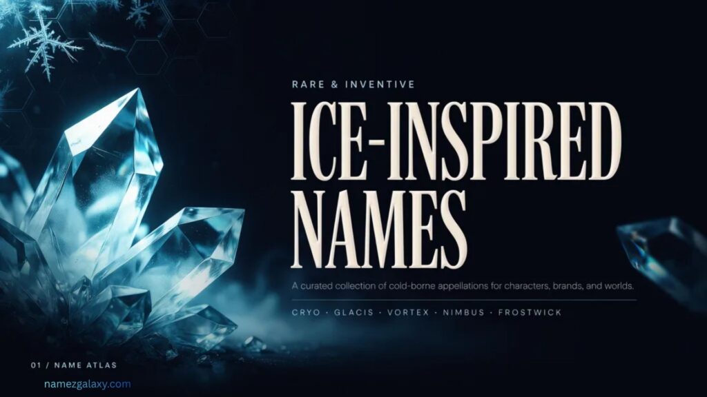 Rare and Inventive Ice-Inspired Names