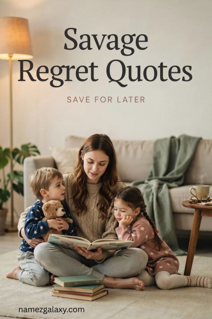 Savage Regret Quotes