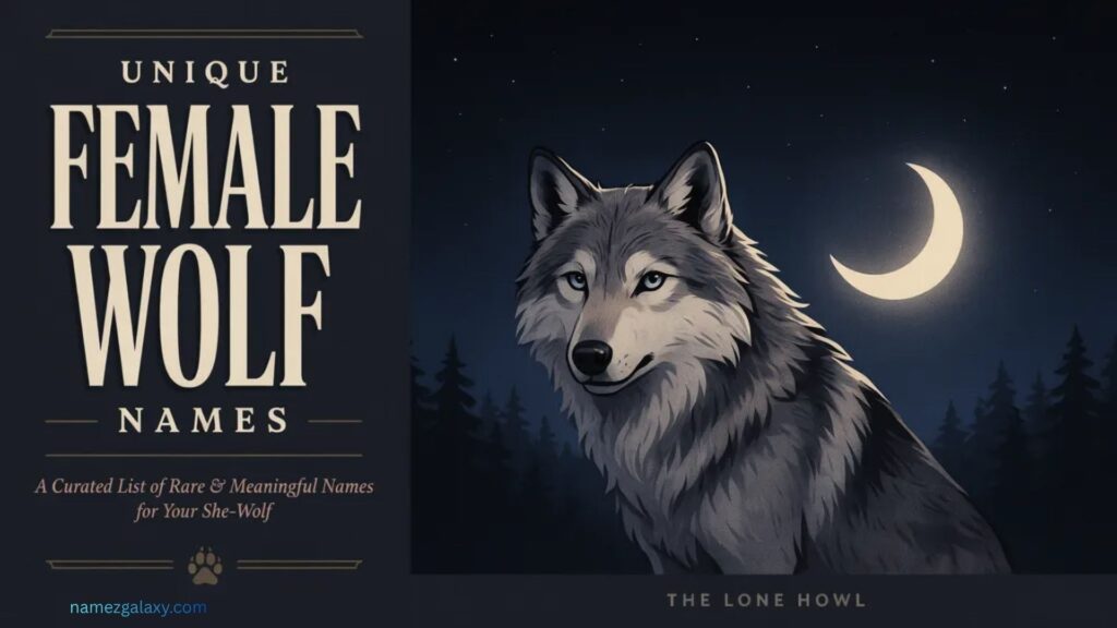 Unique Female Wolf Names