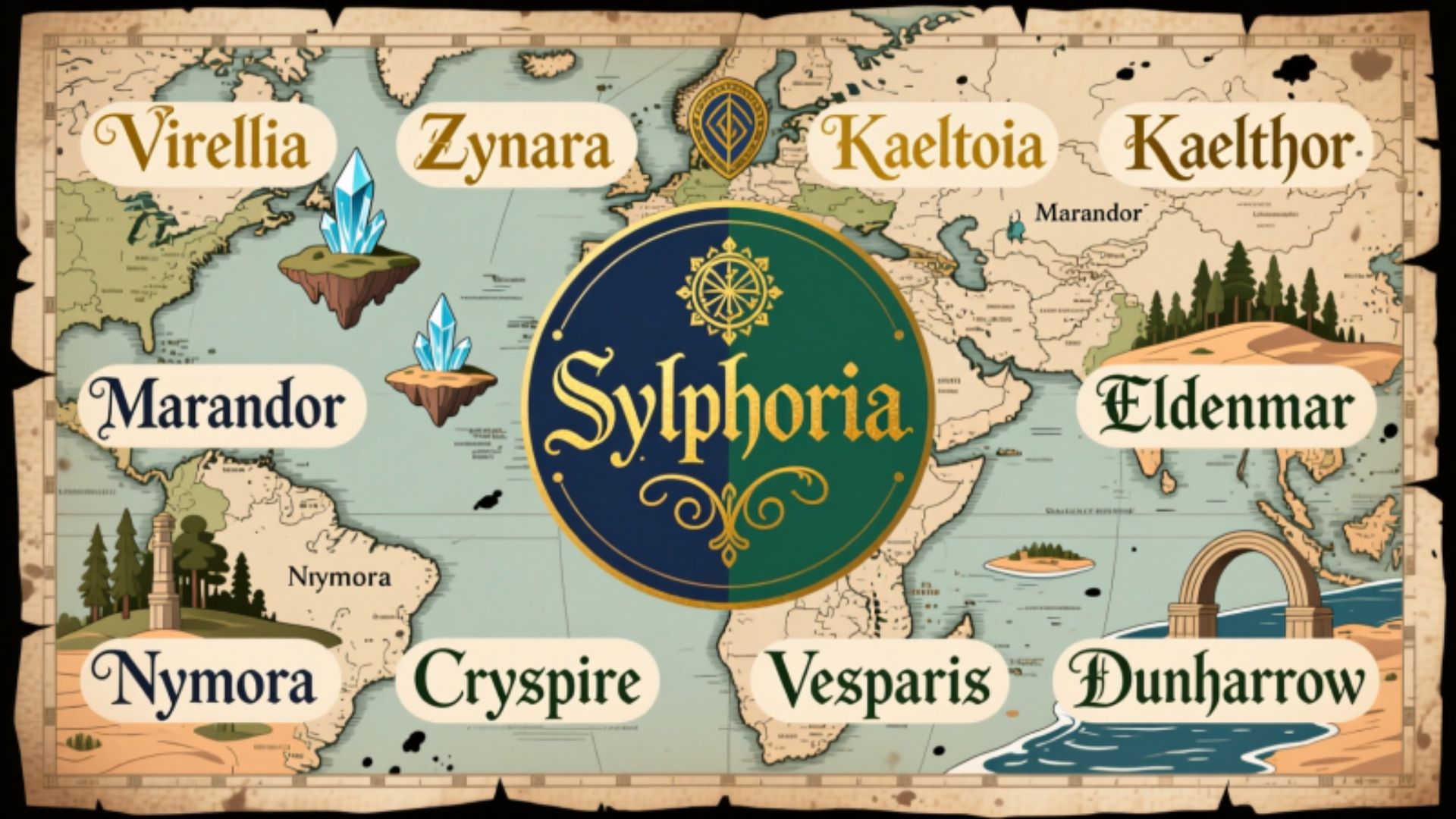 Fictional Country Names