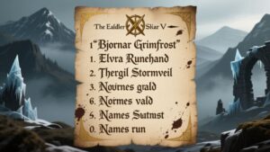 Skyrim Names