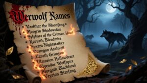Werewolf Names