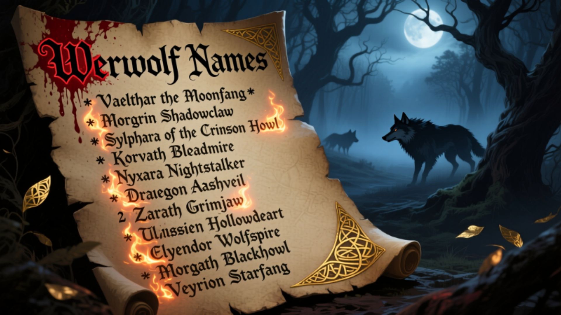 Werewolf Names