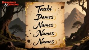 Tabaxi Names
