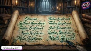 Half Elf Names