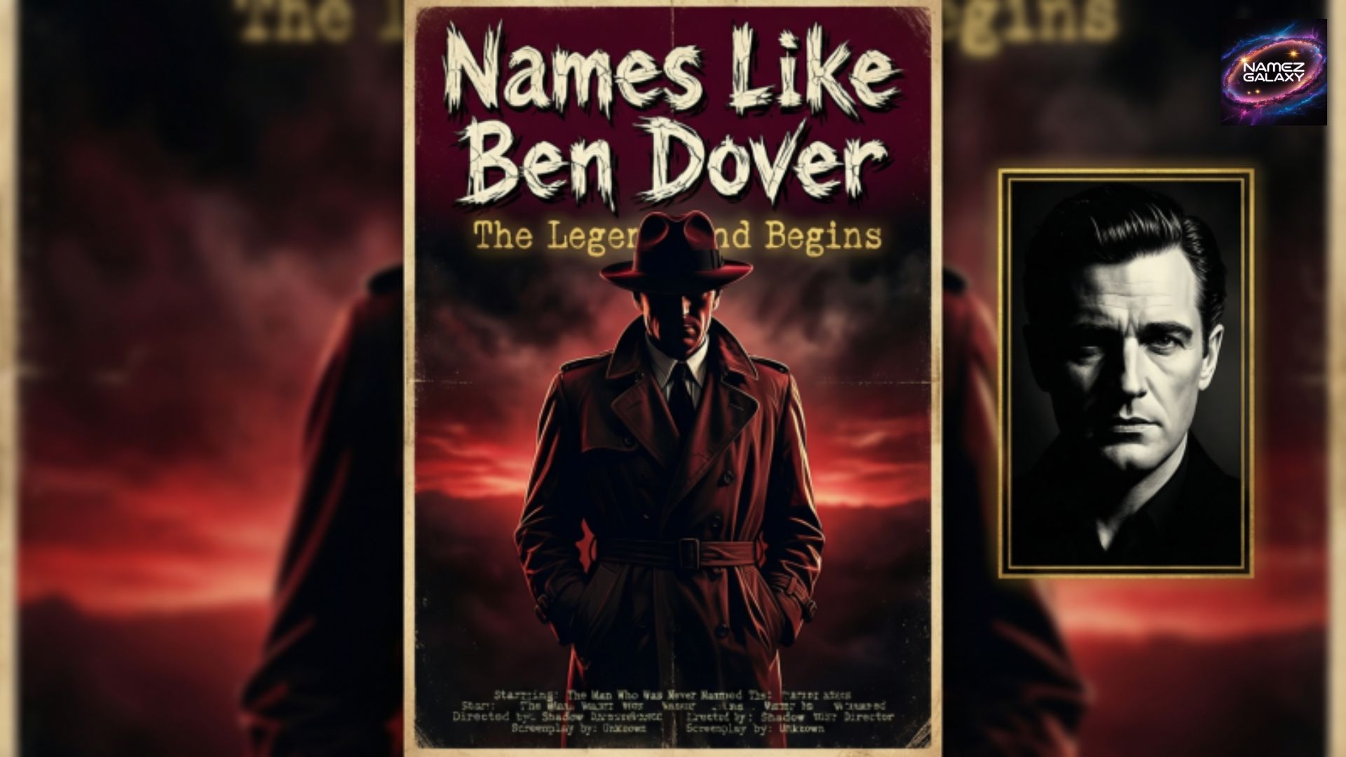 Names Like Ben Dover