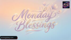 Monday Blessings