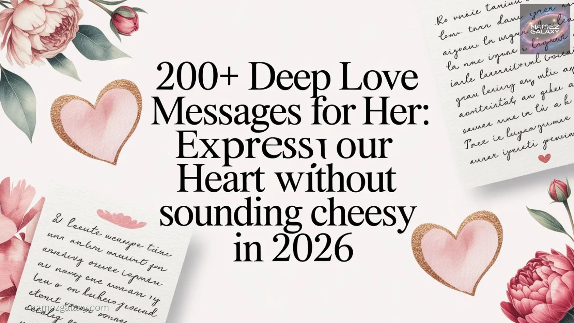 200+ Deep Love Messages for Her Express Your Heart Without Sounding Cheesy In 2026