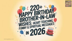 220+ Happy Birthday Brother-in-Law Wishes Heart Touching, Funny & Spiritual Messages In 2026