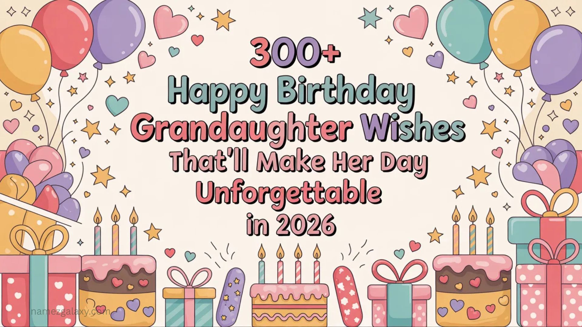 300+ Happy Birthday Granddaughter Wishes That’ll Make Her Day Unforgettable In 2026