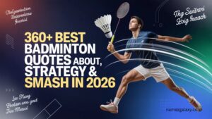 360+ Best Badminton Quotes About Spirit, Strategy & Smash In 2026