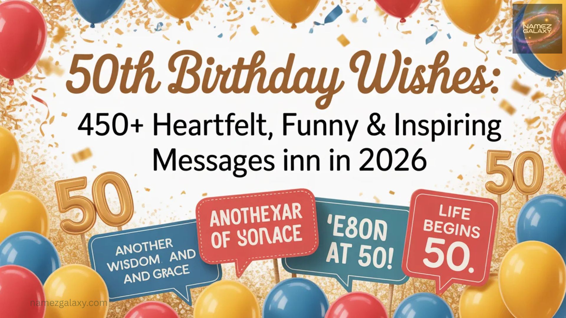 50th Birthday Wishes 450+ Heartfelt, Funny & Inspiring Messages In 2026
