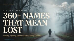 360+ Names That Mean Lost Identity, Mystery, and the Power of Being Unfound In 2026