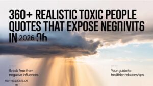 360+ Realistic Toxic People Quotes That Expose Negativity In 2026