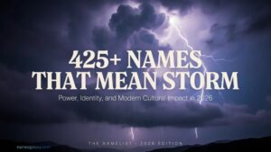 425+ Names That Mean Storm Power, Identity, and Modern Cultural Impact In 2026
